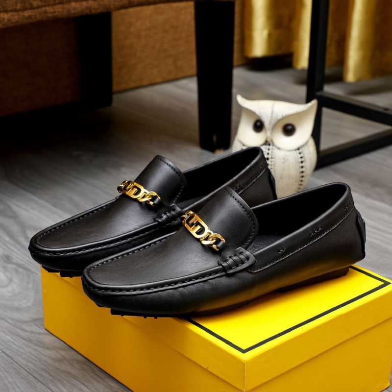 F**di leather shoes